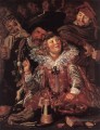 Shrovetide Revelers portrait Siècle d’or néerlandais Frans Hals